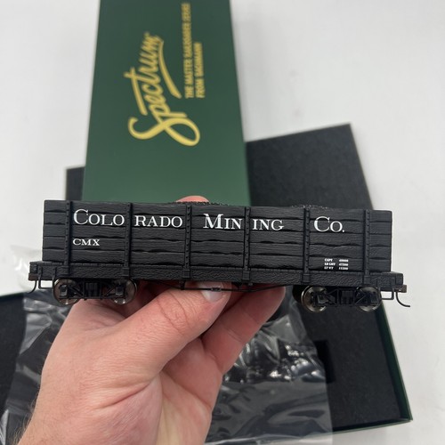BACHMANN 27862 ON30 SCALE COLORADO MINING COMPANY HIGHSIDE GONDOLA CMX IN BOX - Picture 6 of 15