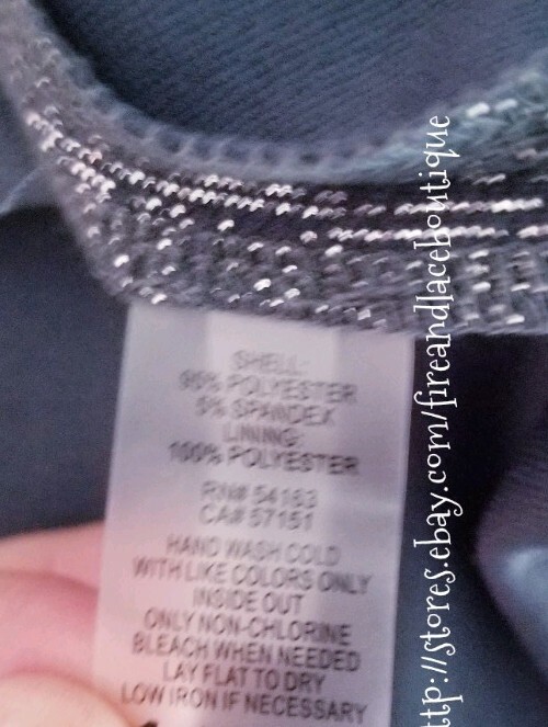 TOMMY HILFIGER METALLIC SILVER SHIFT DRESS SZ L 14 | eBay