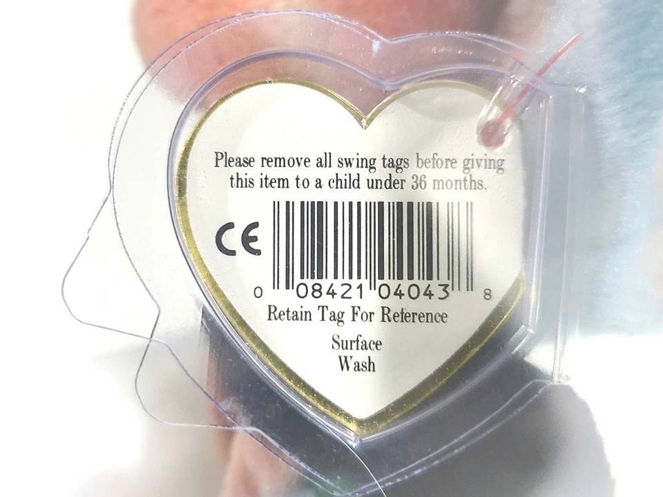 Ty Beanie Baby Rare 3rd 2nd Gen Tag Flutter Beautiful TBB Authenticated MWNMT - Image 4 of 4
