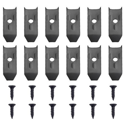 12 Sets Table Leaf Levelers & Locks with Sliding Aligner Bars, Heavy Duty Tab...