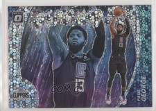 2020 Panini Donruss Optic Raining 3s Fast Break Holo Prizm Paul George #14 02v3