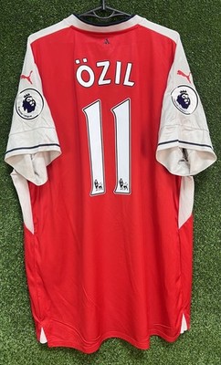 MEN'S FC ARSENAL 2016/2017 MESUT OZIL SOCCER FOOTBALL SHIRT JERSEY SIZE 3XL XXXL