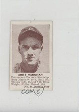1941 Double Play R330 Separated Arky Vaughan #34 HOF 0eb8