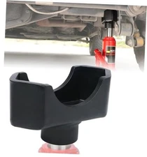Jack Axle Adapter Lifting Saddle Compatible with Bottle Floor Jack 3INCH Black