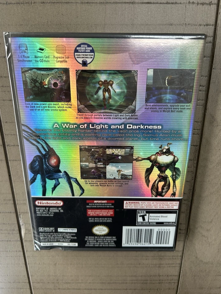 NEW - Metroid Prime 2: Echoes - Nintendo GameCube - Factory Sealed - Image 2 of 4