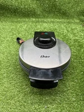 Oster Waffle Belgian Maker Stainless Steel Black Base Sunbeam CKSTWF1-DM.   s1