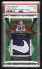2024 Panini Obsidian Rookie Eruption Materials Green 4/5 JJ McCarthy PSA 7 RC