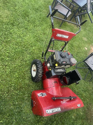 #ad #ad 27in 8hp Craftsman Snowblower $180.00