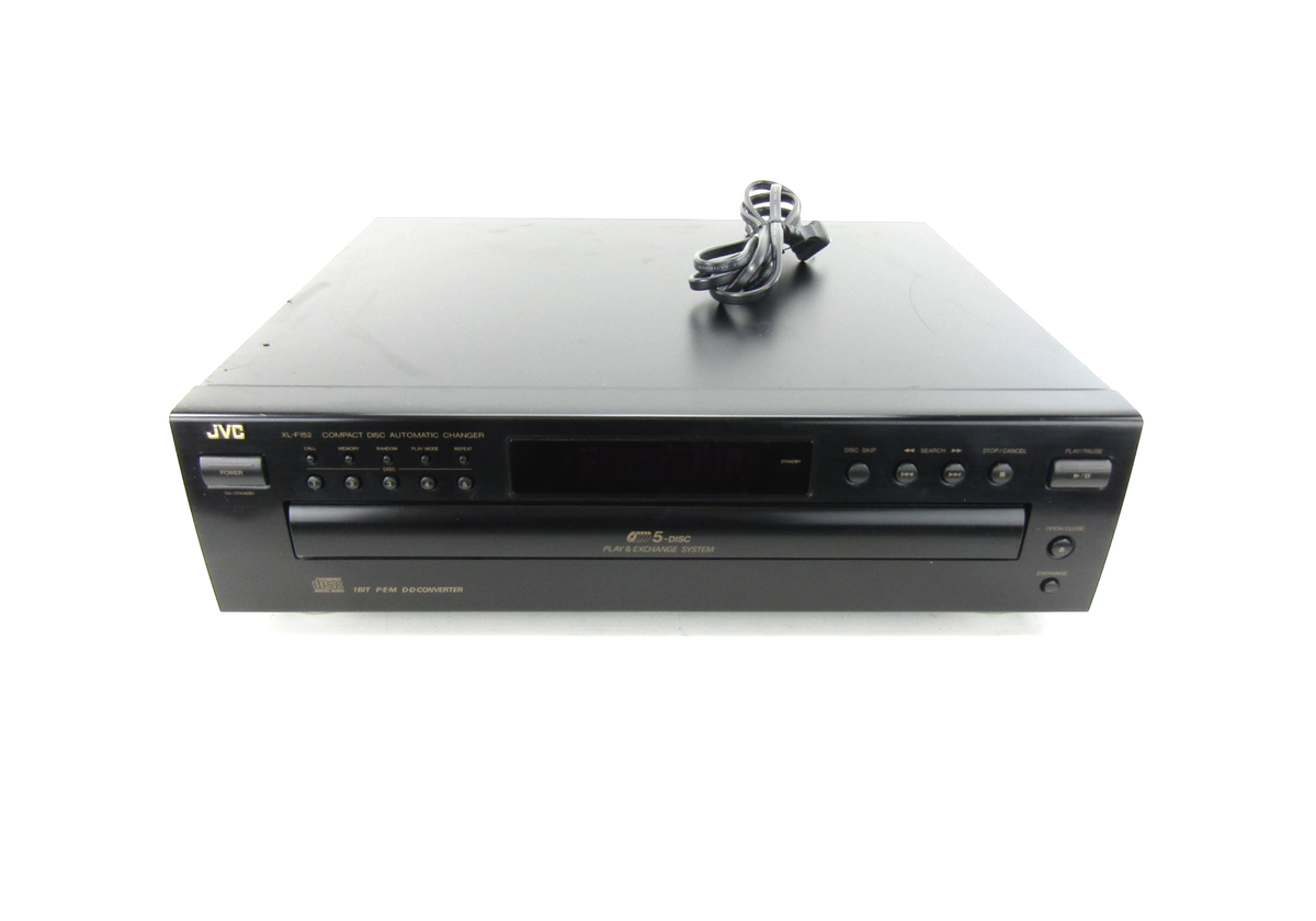 JVC XL-F152BK 5-Disc Carousel CD Player/Changer | eBay