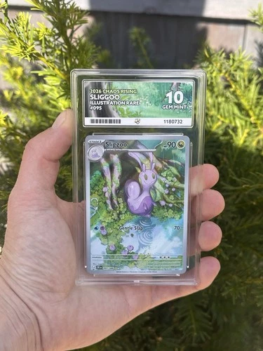 Pokémon TCG Sliggoo 095/086 Illustration Rare Chaos Rising Ace 10 Gem Mint