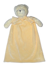 TCM Tchibo Bär Teddy Teddybär Benny gelb 55 cm Schmusetuch Schnuffeltuch Kuschel