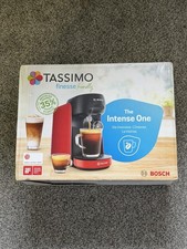Image of Tassimo Finesse The Intense One Black-Red Bosch Coffee pod machine