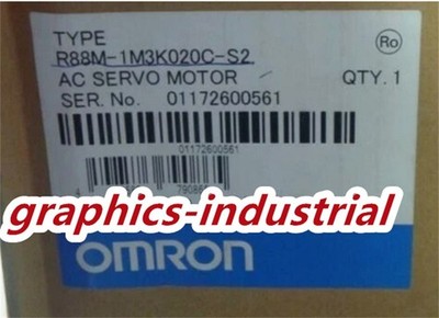 Original Omron R88M-1M3K020C-S2 AC Servo Motor R88M-1M3K020C-S2 In Box