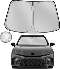 Foldable Windshield Sun Shade For Toyota Camry Blocks Uv Rays And Heat Protectio Foldable Windshield Sun Shade For Toyota Camry Blocks Uv Rays And Heat Protectio