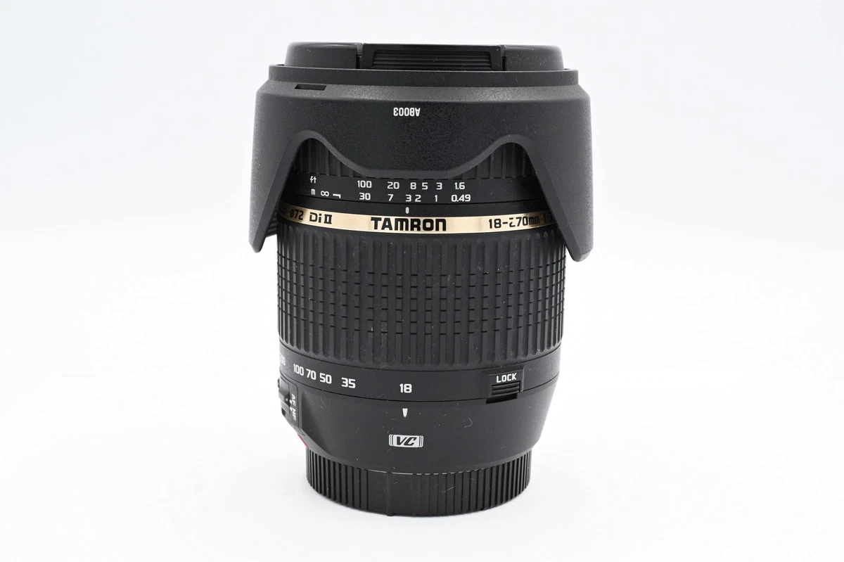 Tamron Di II Camera Lenses 18-270mm Focal f/3.5-6.3 Maximum