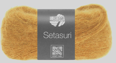 (kg/200 ) REST! SETASURI Lana Grossa 25g F65 Alpaca-Seide honiggelb PORTOFREI