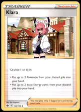 Klara #145 Prices | Pokemon Chilling Reign | Pokemon Cards Klara #145 Prices | Pokemon Chilling Reign | Pokemon Cards