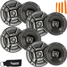 Polk Audio Four Pairs Of DB652 6.5" Speakers Marine and Powersports