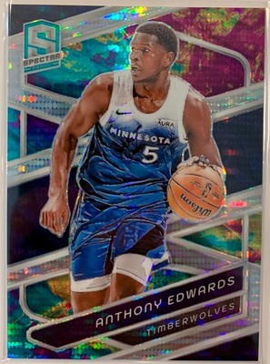 2023-24 Panini Spectra - Anthony Edwards #121 Celestial Prizm /125