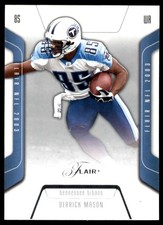 2003 Flair #64 Derrick Mason Titans