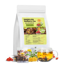 Dandelion Wolfberry Tea, Natural Kidneys Liver Health Dandelion Root Tea with