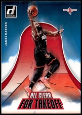 2017-18 Donruss #10 James Harden All Clear for Takeoff E1