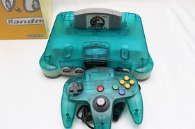 Nintendo 64DD Disk Drive Console System w/box  7 games From Japan RARE very good