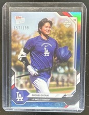 2026 Topps Now Road to Opening Day Shohei Ohtani #/199 Dodgers