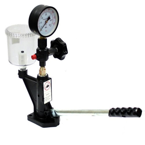 Diesel Injector Nozzle Pop Pressure Tester Dual Gauge Bar/PSI W/Filter 0- 60 Mpa - 第 6/6 張圖片