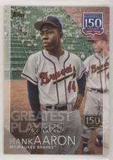 2019 Topps 150 Years of Professional Baseball 150th Anniversary Hank Aaron nd3