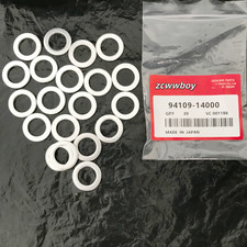 20x 14mm Oil Drain Plug Crush Washers 94109-14000 For Hondaacura Usa 20x 14mm Oil Drain Plug Crush Washers 94109-14000 For Hondaacura Usa