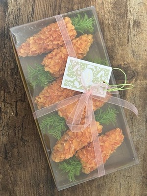    Hopper s Lane Faux Spring Carrot Bowl Fillers Easter Carrots Set Of 6