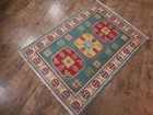 Authentic Kazak Pakistani Handmade Small Rug Wool Craftsmanship 2x3 Ft — photo 5