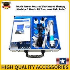 Touch Screen Focused Shockwave Therapy Machine ED Treatment Pain Relief US