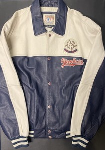 Veste Bomber Vintage Cooperstown Yankees – Taille M – Bleu Collection