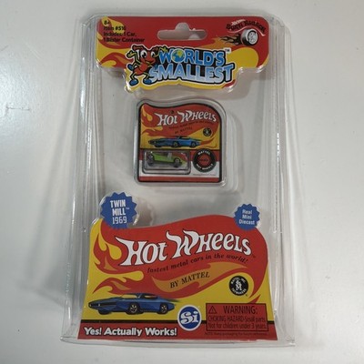 Hot Wheels ~ WORLD'S SMALLEST ~ 2017 ~ TWIN MILL 1969 ~ Green ~ BRAND NEW