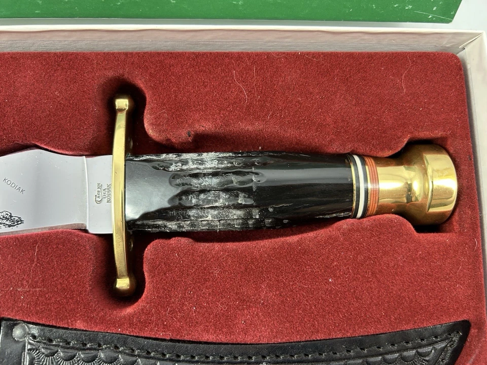 Case XX Knives Hunting Blade Knife Kodiak Hunter - Buffalo Horn Kodiak - Image 3 of 4