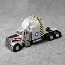 Fine works 1:64 Peter Bilt alloy semi-trailer model collection gifts