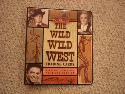 Best Of The Wild Wild West Trading Cards 3-ring Binder Season One Premiere Editi