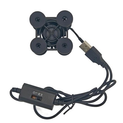 Compact USB Fan for Enhanced Airflow with Adjustable Speeds for Devices