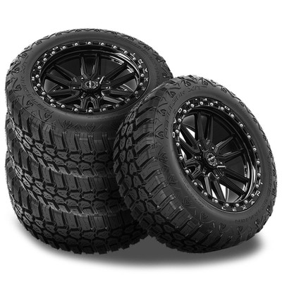 4 RBP Repulsor X/T RX 35x12.50x20 121Q Mud Tires Truck [ Load Range E, 10 PLY ]