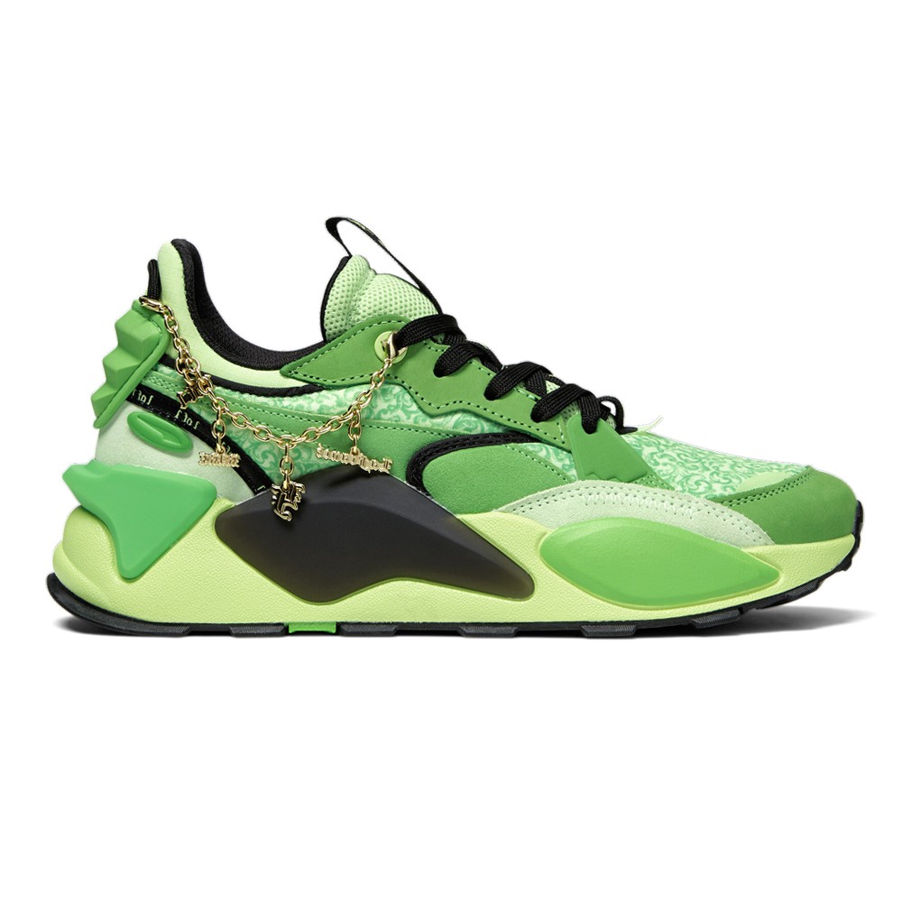 PUMA  Hoops X Lafrance Rs Xl Lace Up  Mens Green Sneakers Casual Shoes 39503201