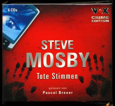 Steve MOSBY TOTE STIMMEN 6-CD Hörbuch-Thriller P. BREUER liest SEHR GUT+ 