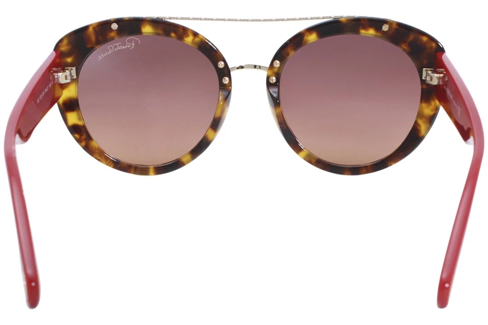 Roberto Cavalli RC 1128 53F Red Tortoise Plastic Cat Eye Sunglasses 53-19-145 - Image 3 of 3