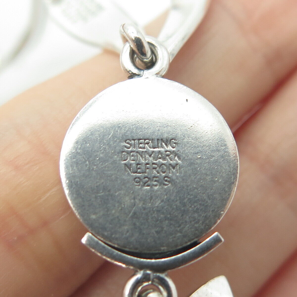 925S Sterling Silver Vintage Denmark N. E. From Modernist 925S Sterling Silver Vintage Denmark N. E. From Modernist