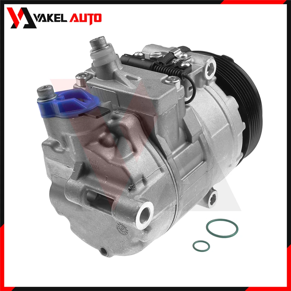 Compresor de aire acondicionado con embrague para Chrysler Mercedes-Benz E320 ML320 Dodge Freightliner Foto 4 de 4