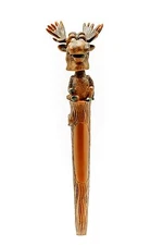 NEW CANADIAN MOOSE BOBBLE HEAD BALL POINT PEN SOUVENIR MEMORABILIA COLLECTIBLES