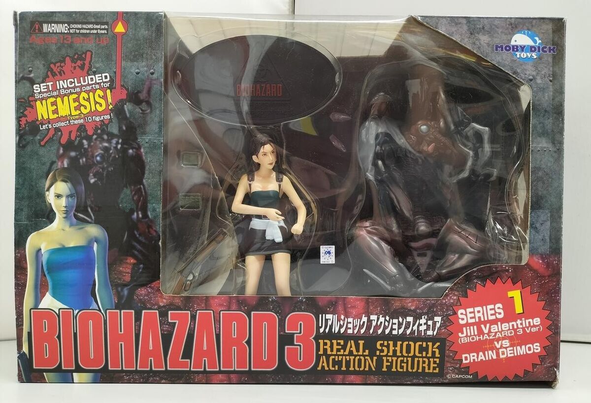 MOBY DICK Resident Evil 3 Jill vs Drain Dimos Series 1 Real MOBY DICK Resident Evil 3 Jill vs Drain Dimos Series 1 Real