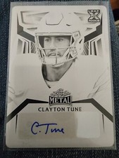 2023 Leaf Metal - Portrait Auto Printing Plate Black #PA-CT1 C. Tune /1 (AU, RC)