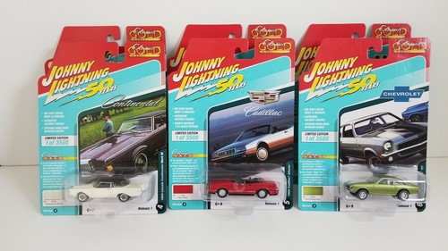 2019 JOHNNY LIGHTNING 50 YEARS (SET OF 6) CLASSIC GOLD VERSION A FREE SHIPPING - Picture 2 of 10